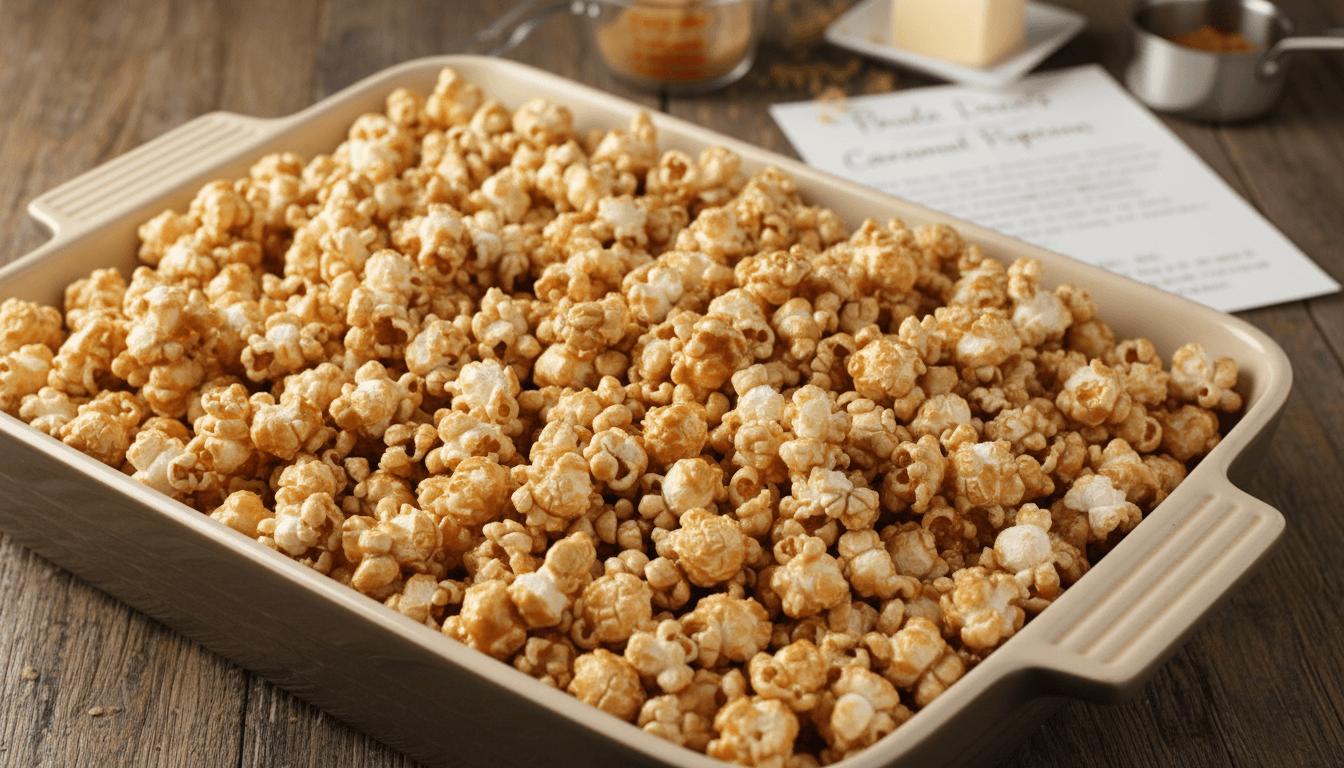 Paula Deen Caramel Popcorn Recipe