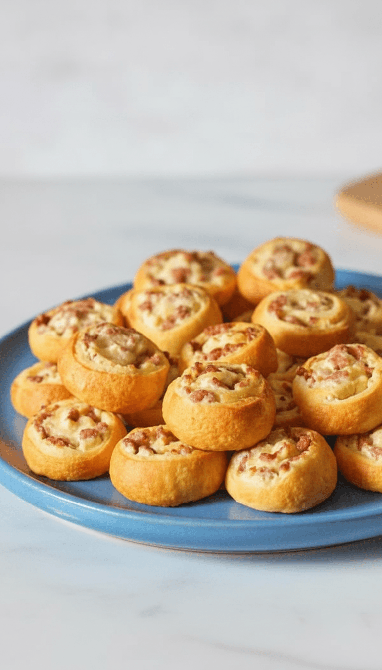 Sausage Cream Cheese Crescent Rolls