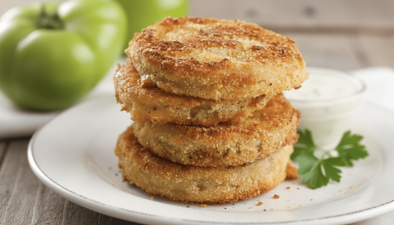 Paula Deen Fried Green Tomatoes Recipe