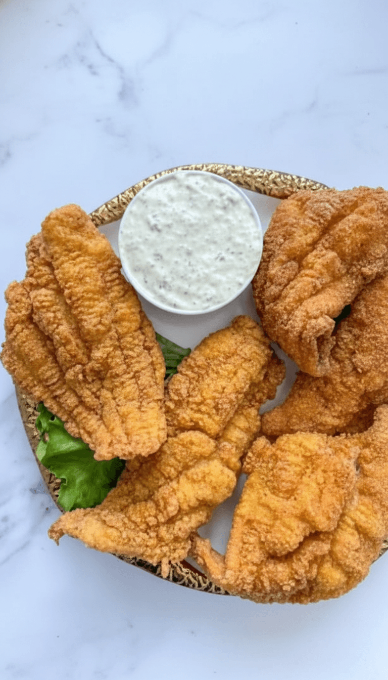 Southern Mustard Fried Catfish