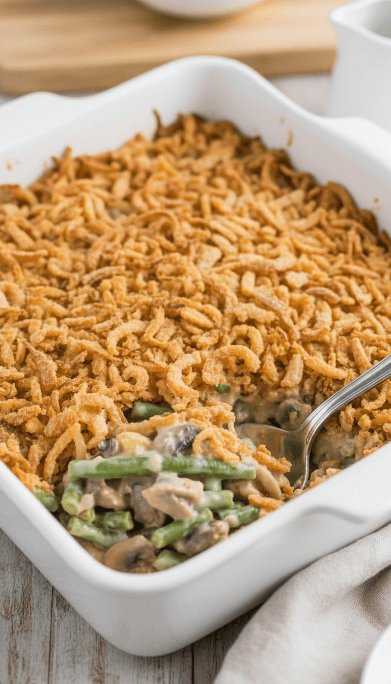 Paula Deen Green Bean Casserole