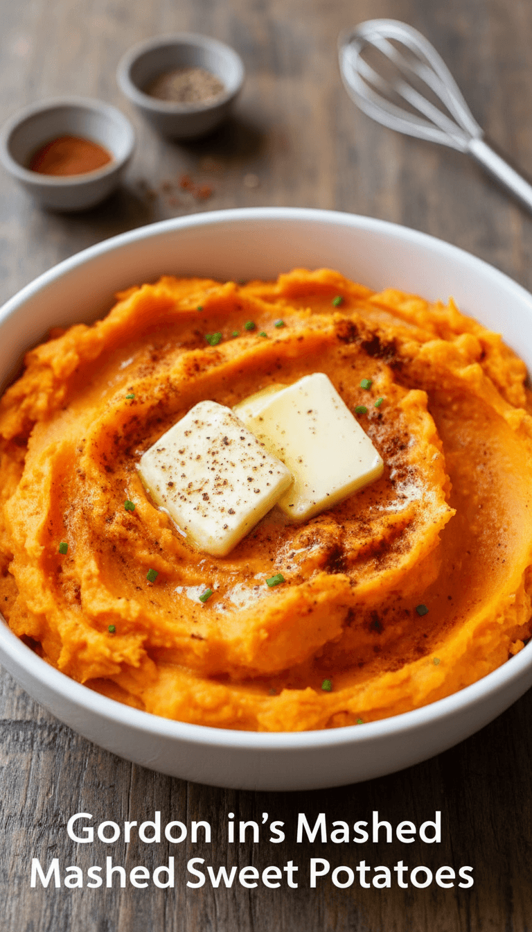 Gordon Ramsay Mashed Sweet Potatoes