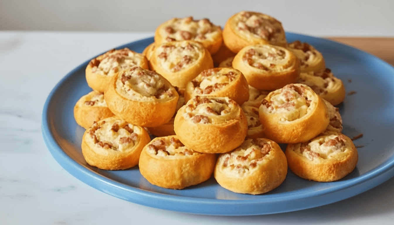 Sausage Cream Cheese Crescent Rolls Recipe