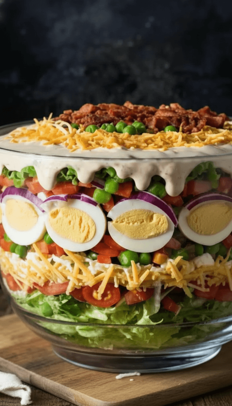 Paula Deen 7 Layer Salad