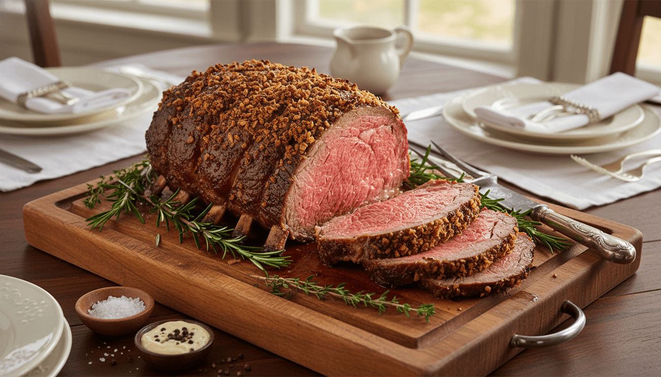 Paula Deen Standing Rib Roast Recipe