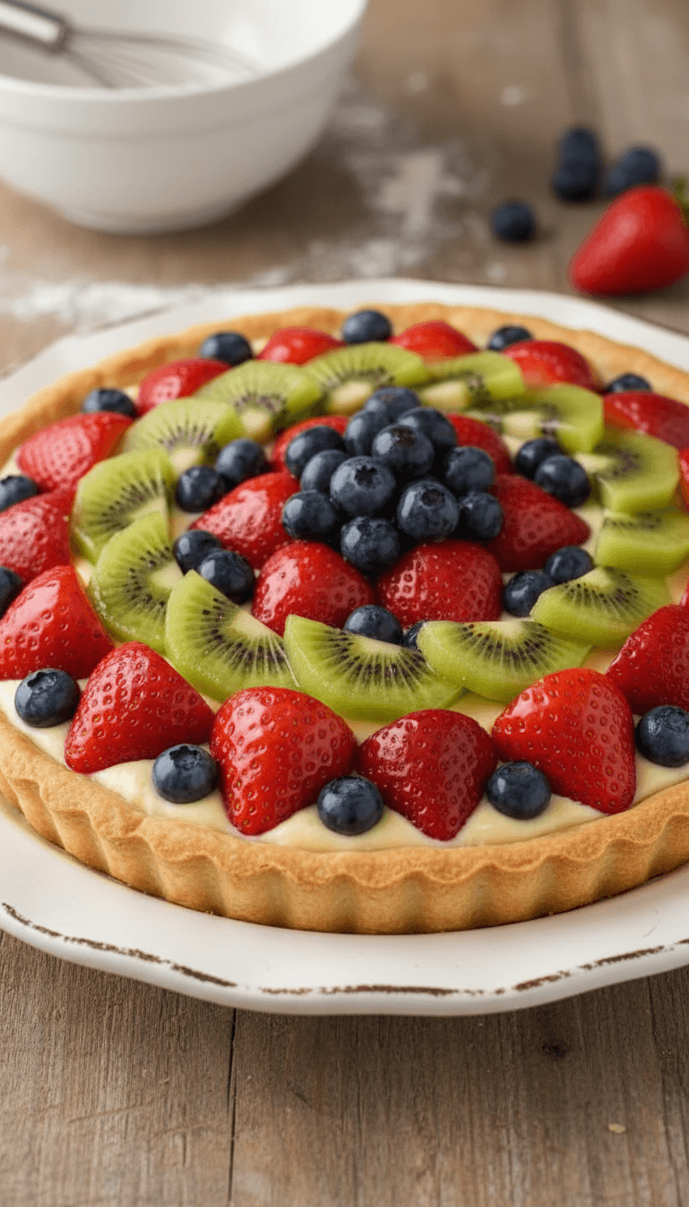 Paula Deen Fresh Fruit Tart