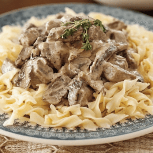 Paula Deen Beef Stroganoff Recipe