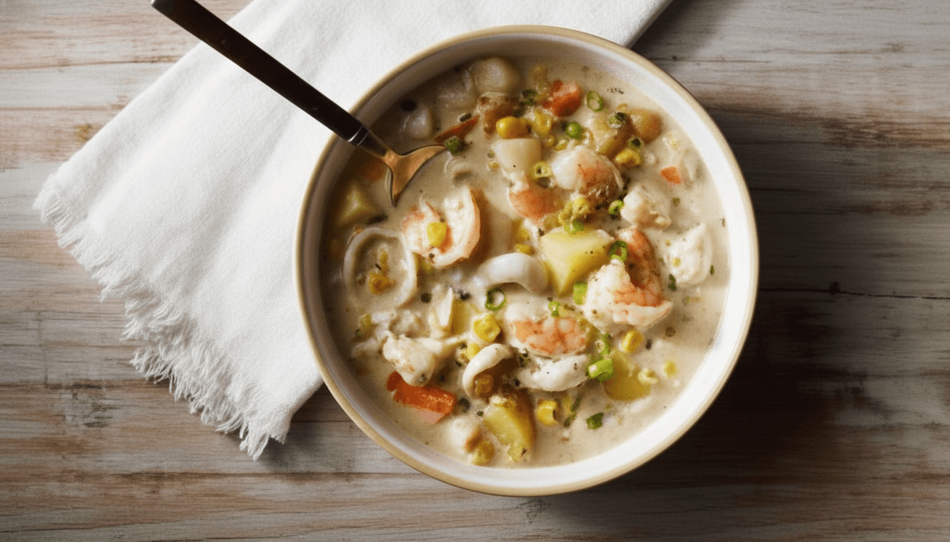 Seafood Chowder Recipe