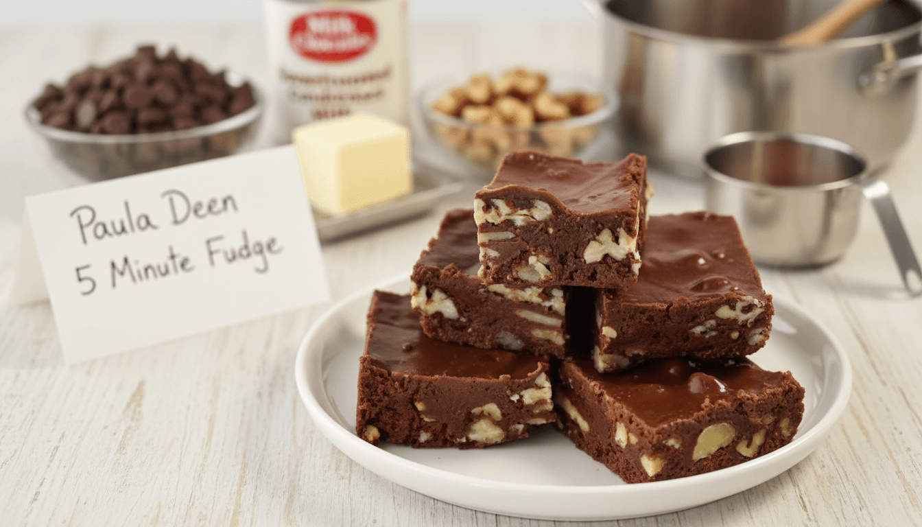 Paula Deen 5 Minute Fudge Recipe