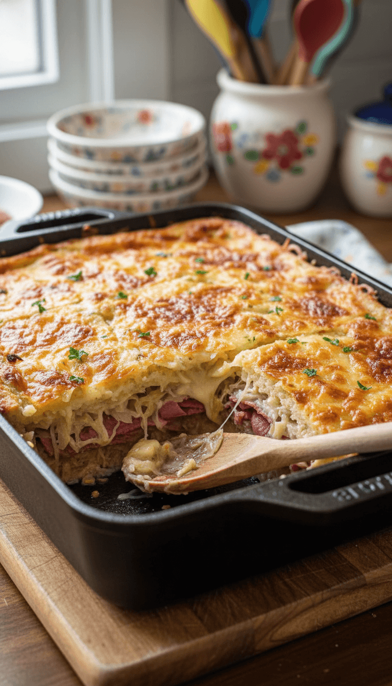 Pioneer Woman Reuben Casserole