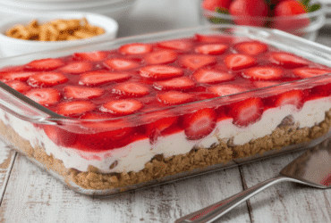 Pioneer Woman Strawberry Pretzel Salad Recipe