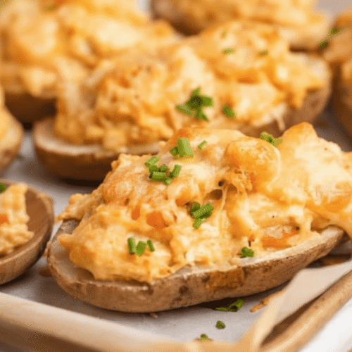 Loaded Seafood Baked Potato Recipe