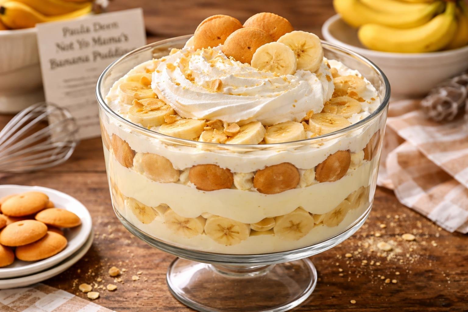 Paula Deen Not Yo Mama Banana Pudding Recipe