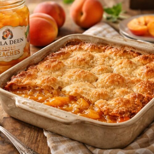 Paula Deen Peach Cobbler Canned Peaches Recipe