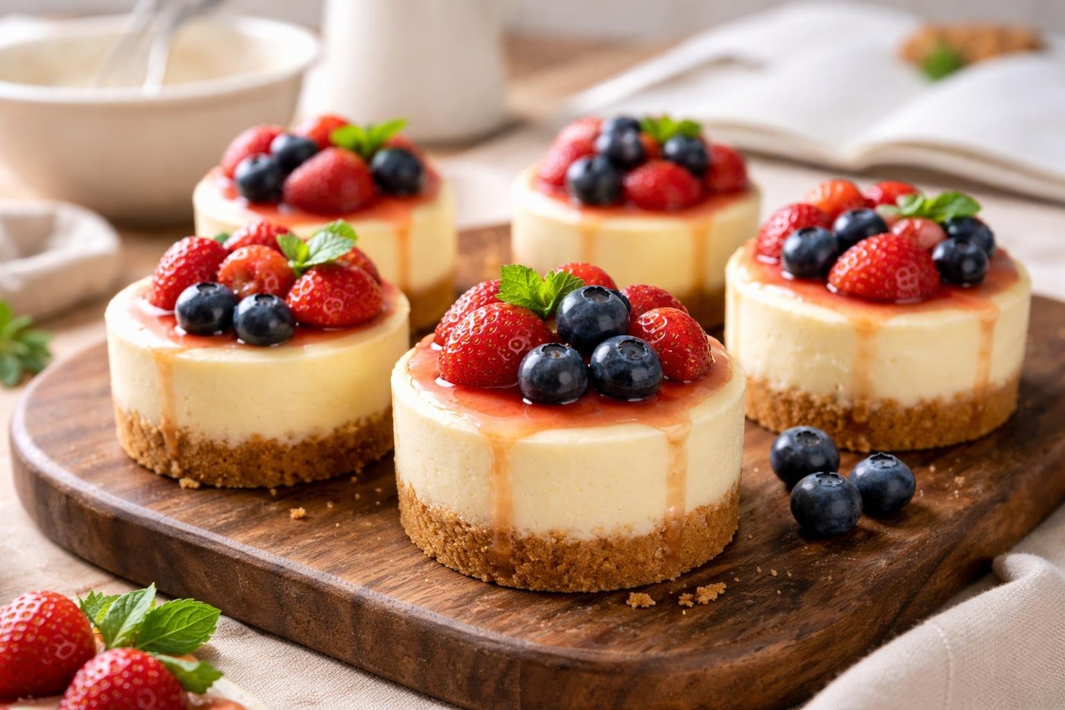Paula Deen Mini Cheesecake Recipe