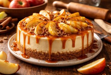 Paula Deen Apple Caramel Cheesecake Recipe