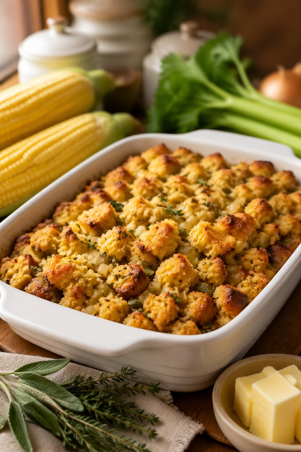 Paula Deen Cornbread Stuffing