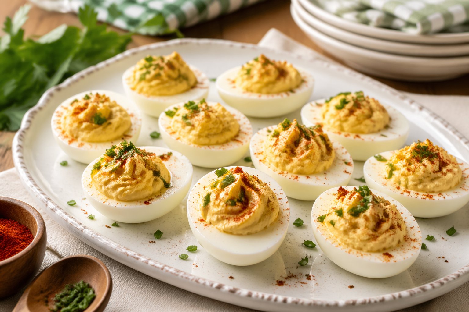 Paula Deen Stuffed Eggs Recipe