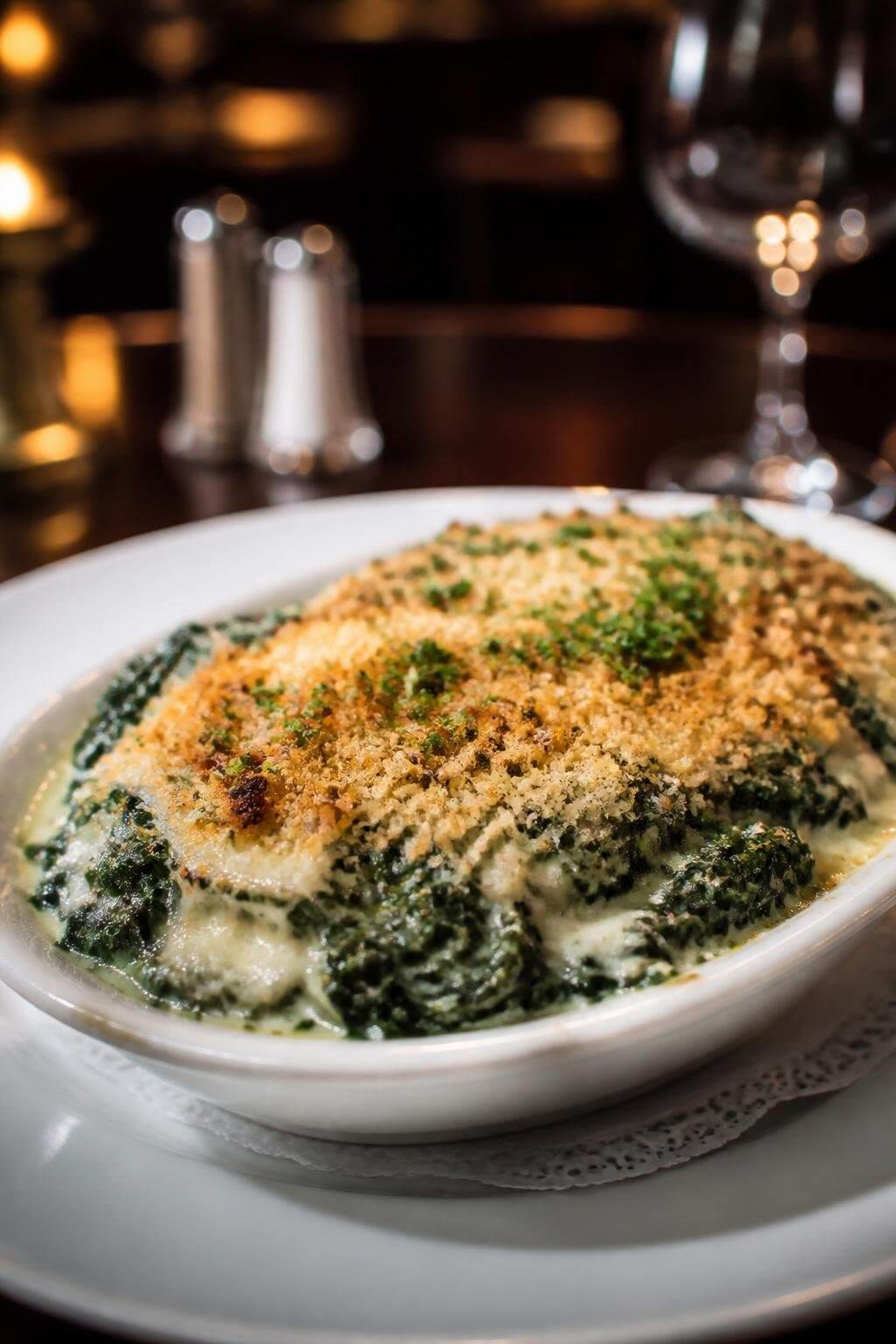 Ruth Chris Spinach Rockefeller