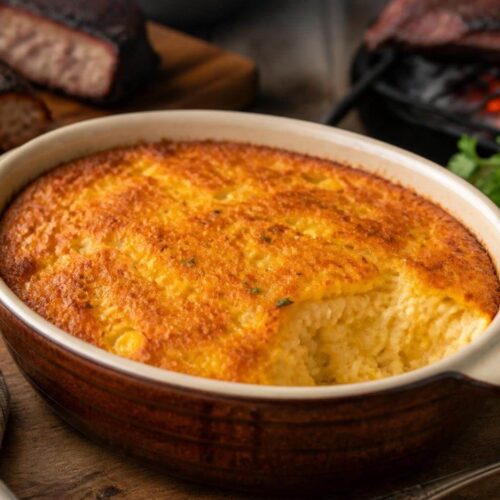 City Barbeque Corn Pudding Recipe