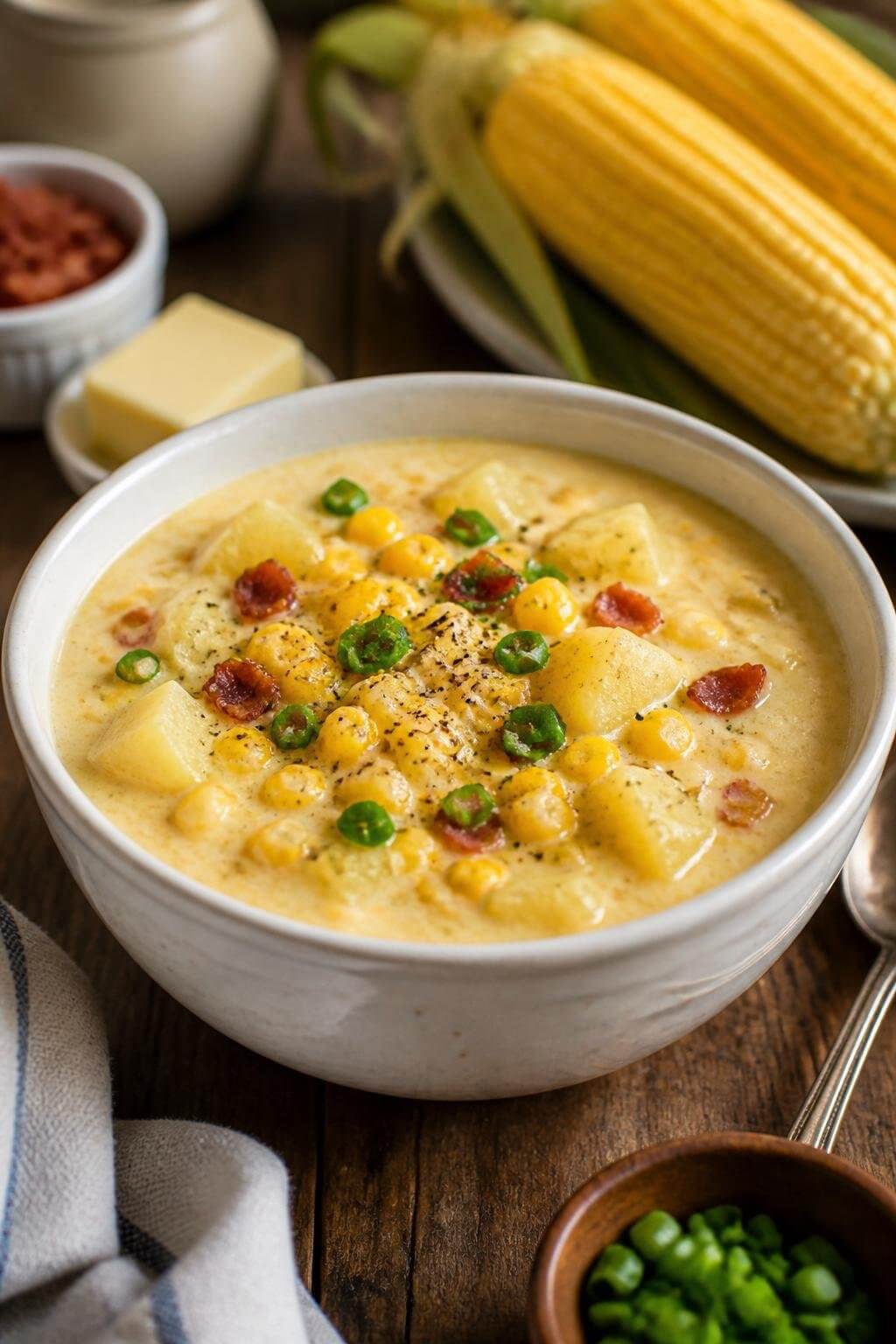 Paula Deen Corn Chowder