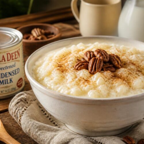 Paula Deen Sweetened Condensed Milk Rice Pudding Recipe