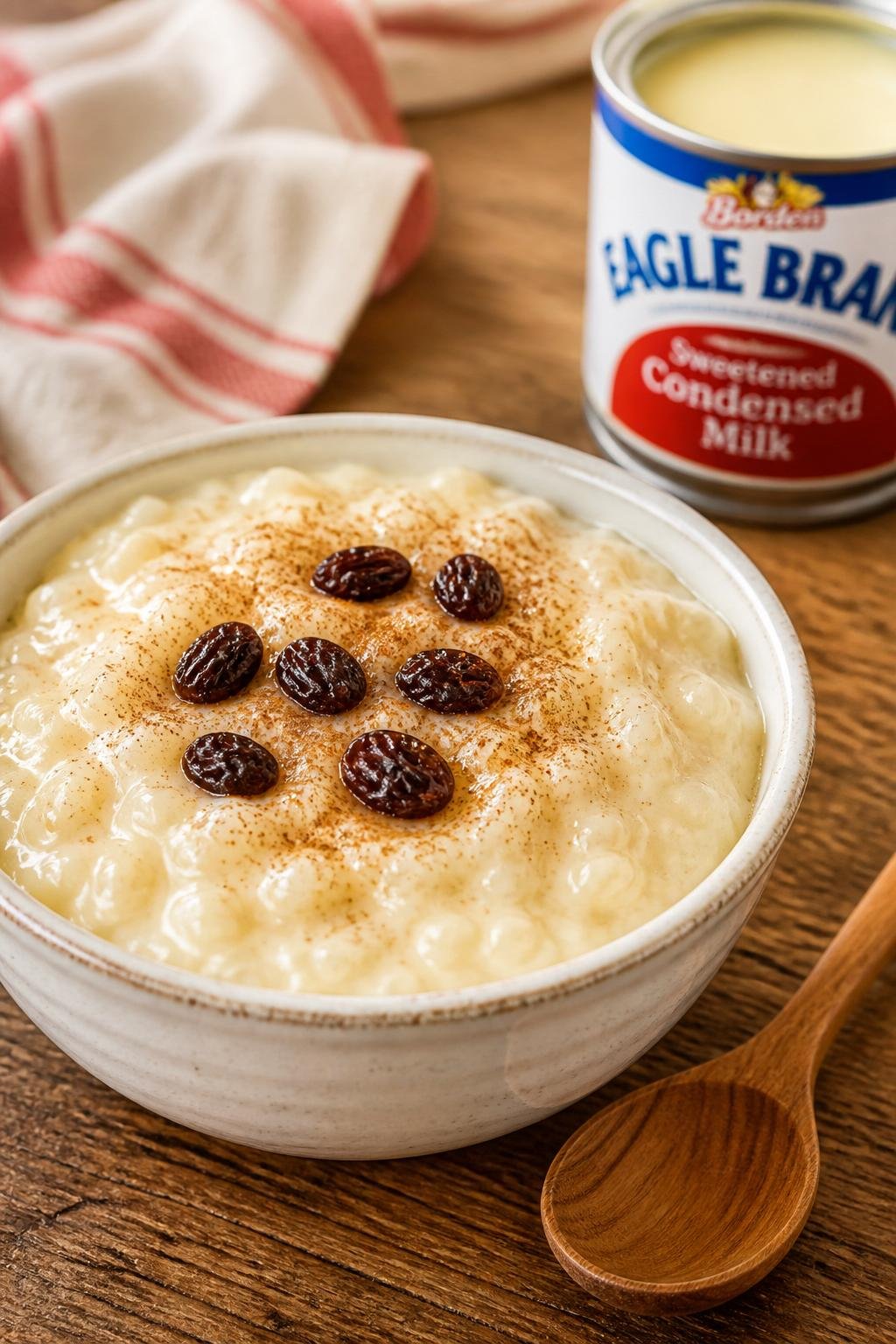 Paula Deen Sweetened Condensed Milk Rice Pudding