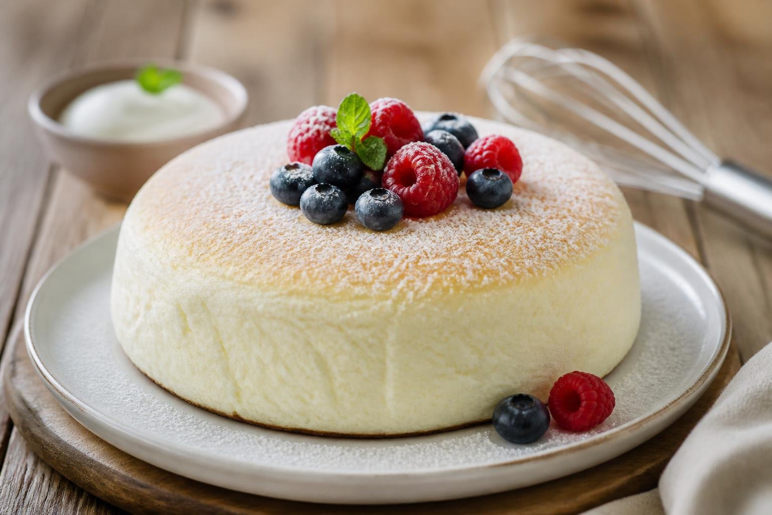 Fluffy Yogurt Cloud Cake Recipe