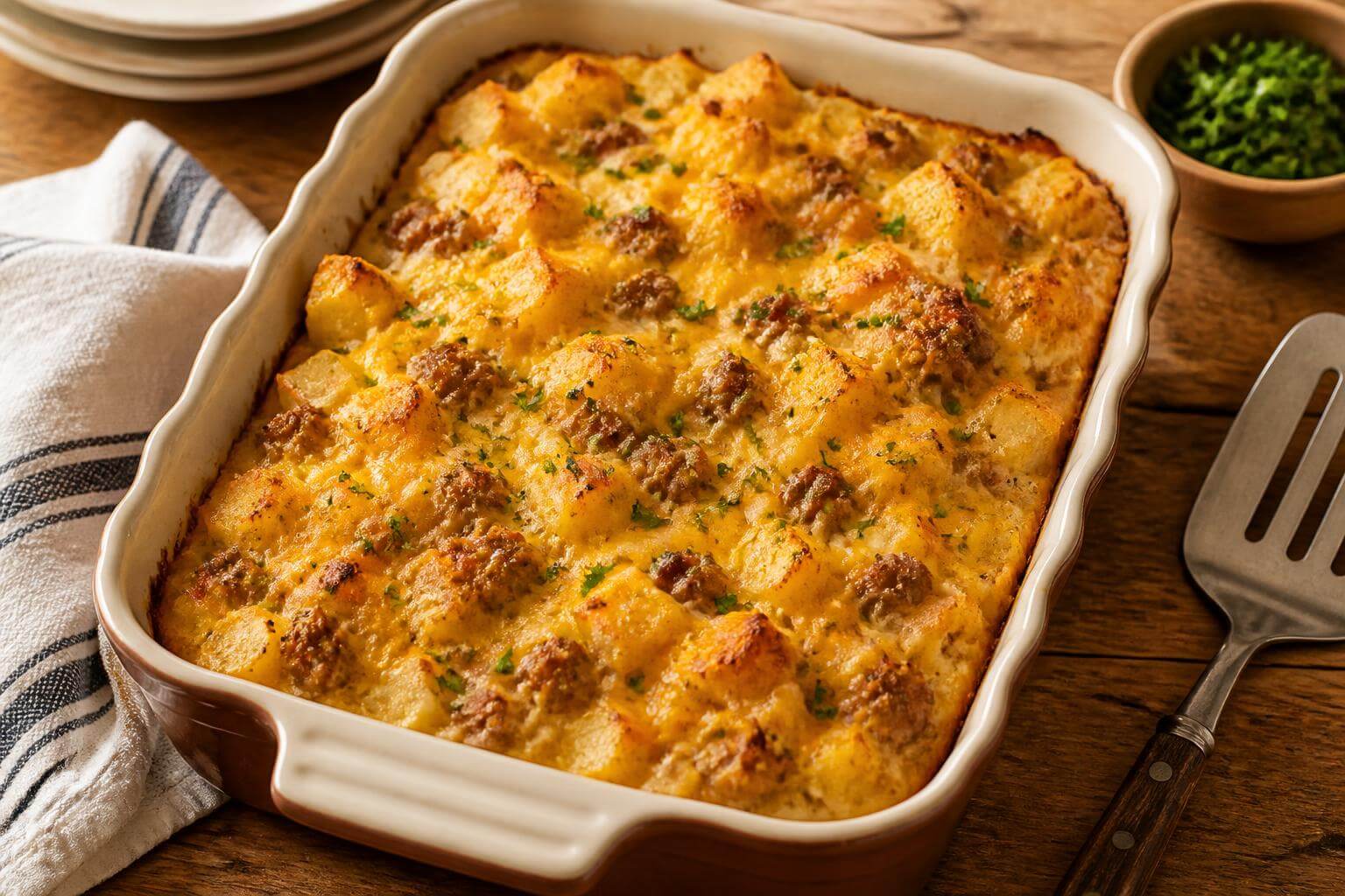 Paula Deen Breakfast Casserole With Potatoes Recipe