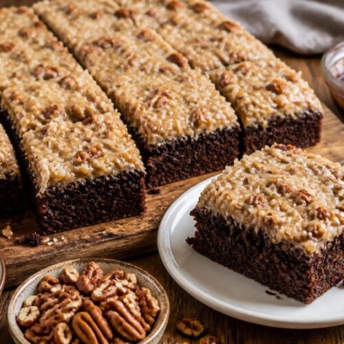 German Chocolate Sheet Cake Recipe