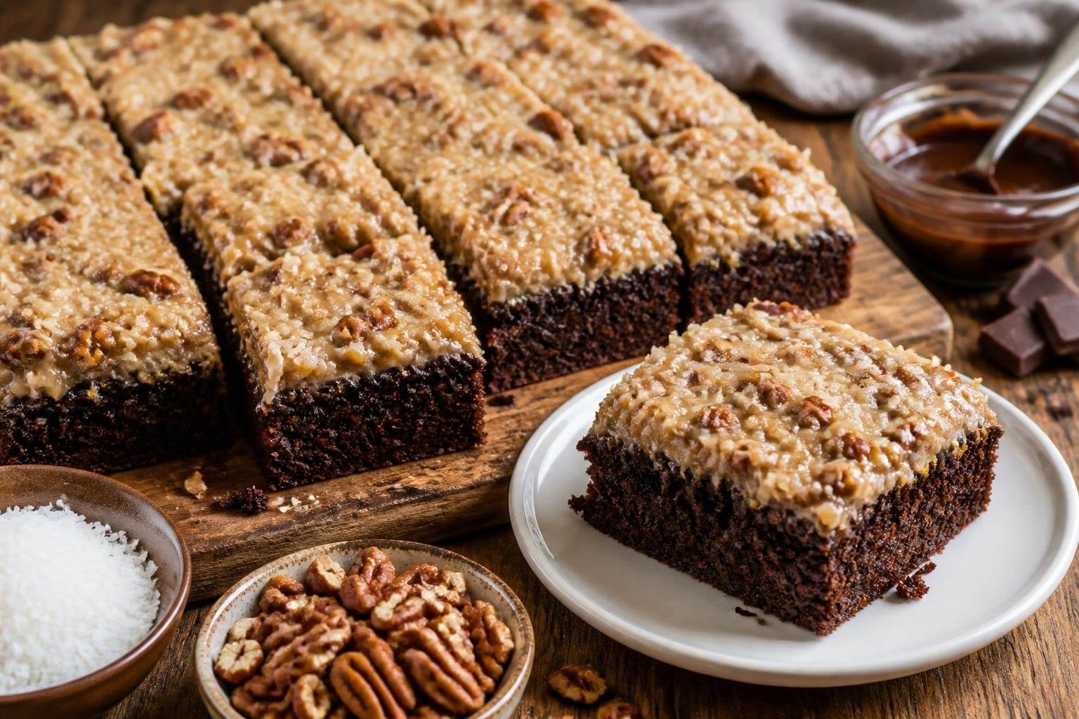 German Chocolate Sheet Cake Recipe