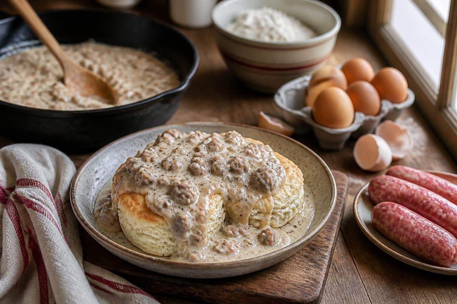 Pioneer Woman Sausage Gravy Recipe