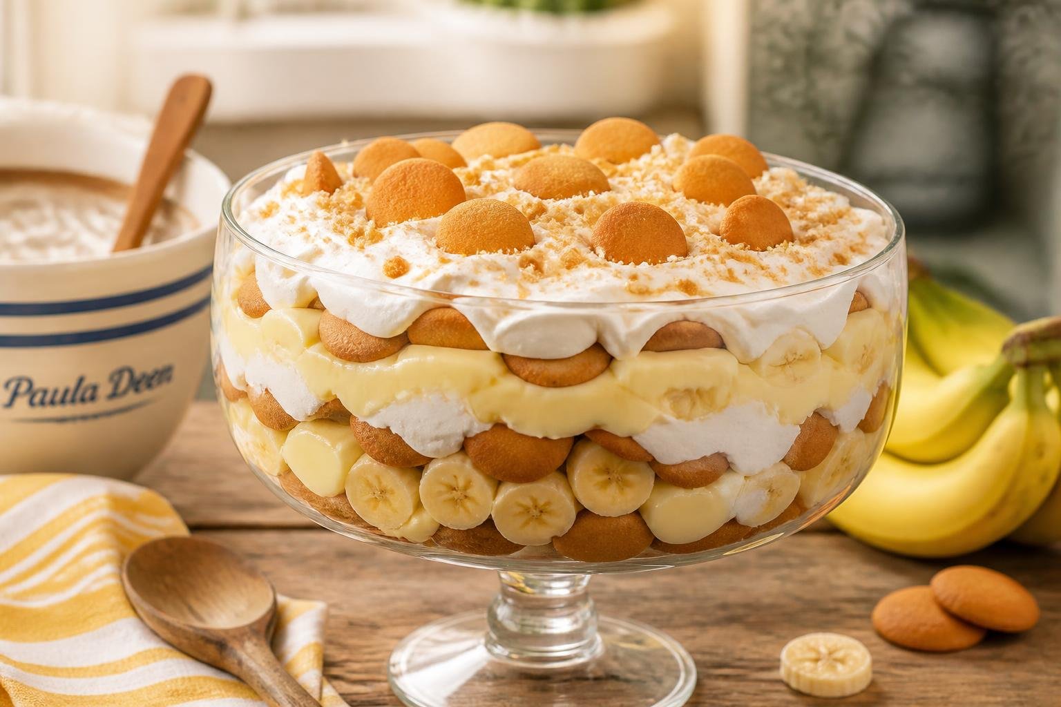 Paula Deen Not Yo Mama’s Banana Pudding Recipe