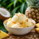 Pineapple Coconut Ice Cream Recipe