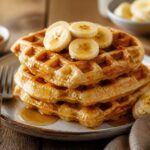 Fluffy Banana Waffles Recipe