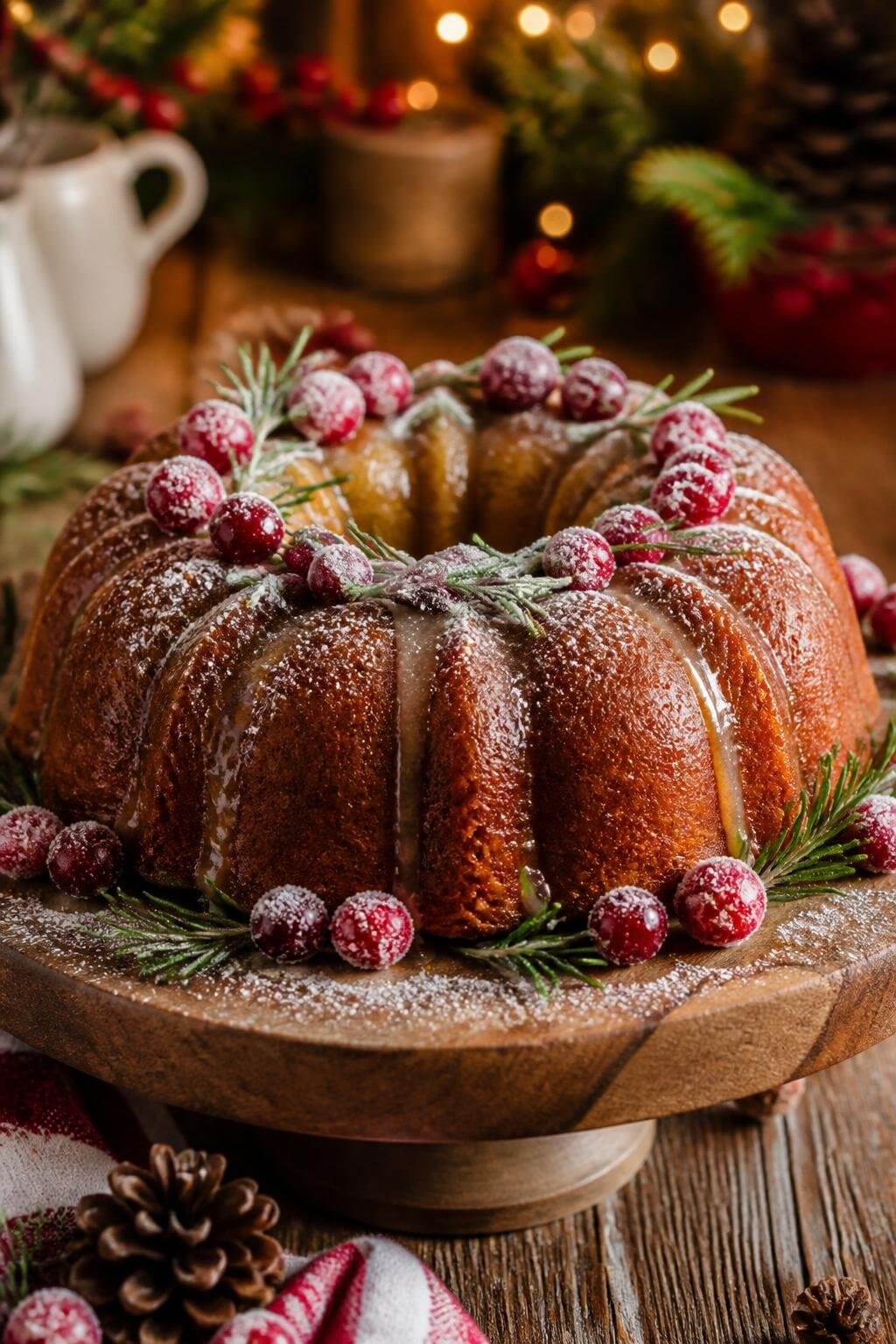 Pioneer Woman Christmas Rum Cake