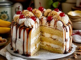 Paula Deen Banana Split Cake Recipe