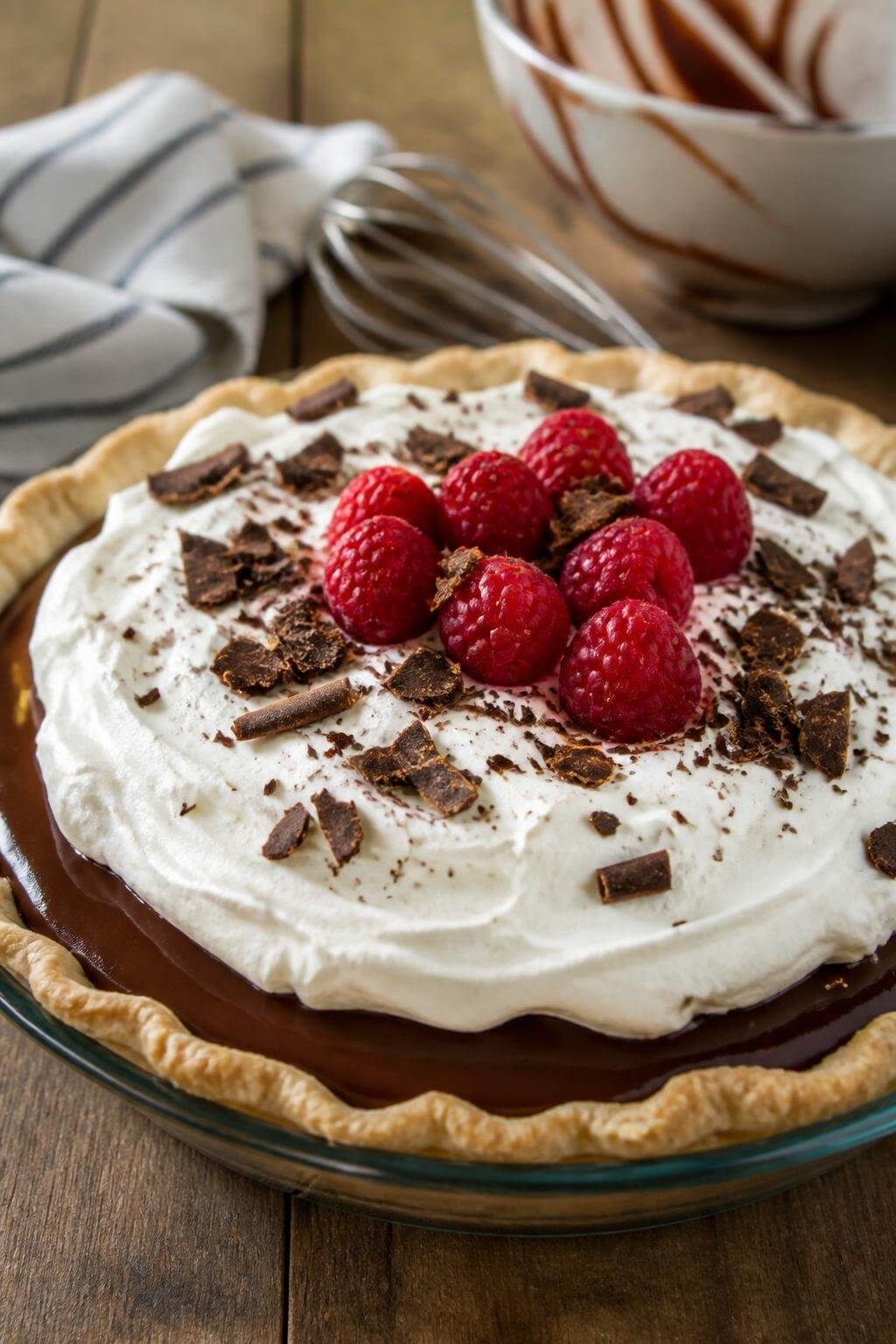 JELLO Chocolate Pudding Pie