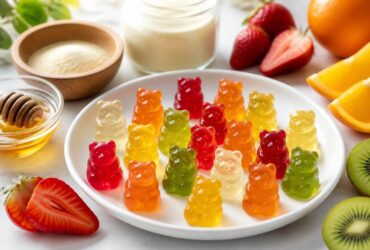 Healthy Gelatin Gummy Bears Recipe