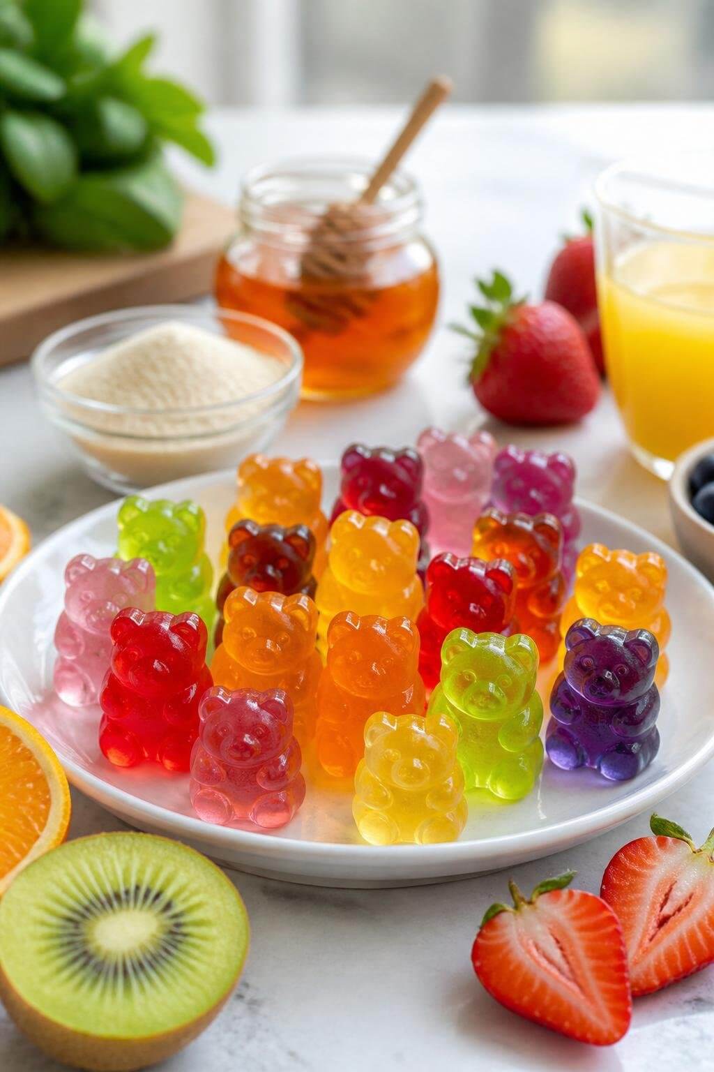 Healthy Gelatin Gummy Bears