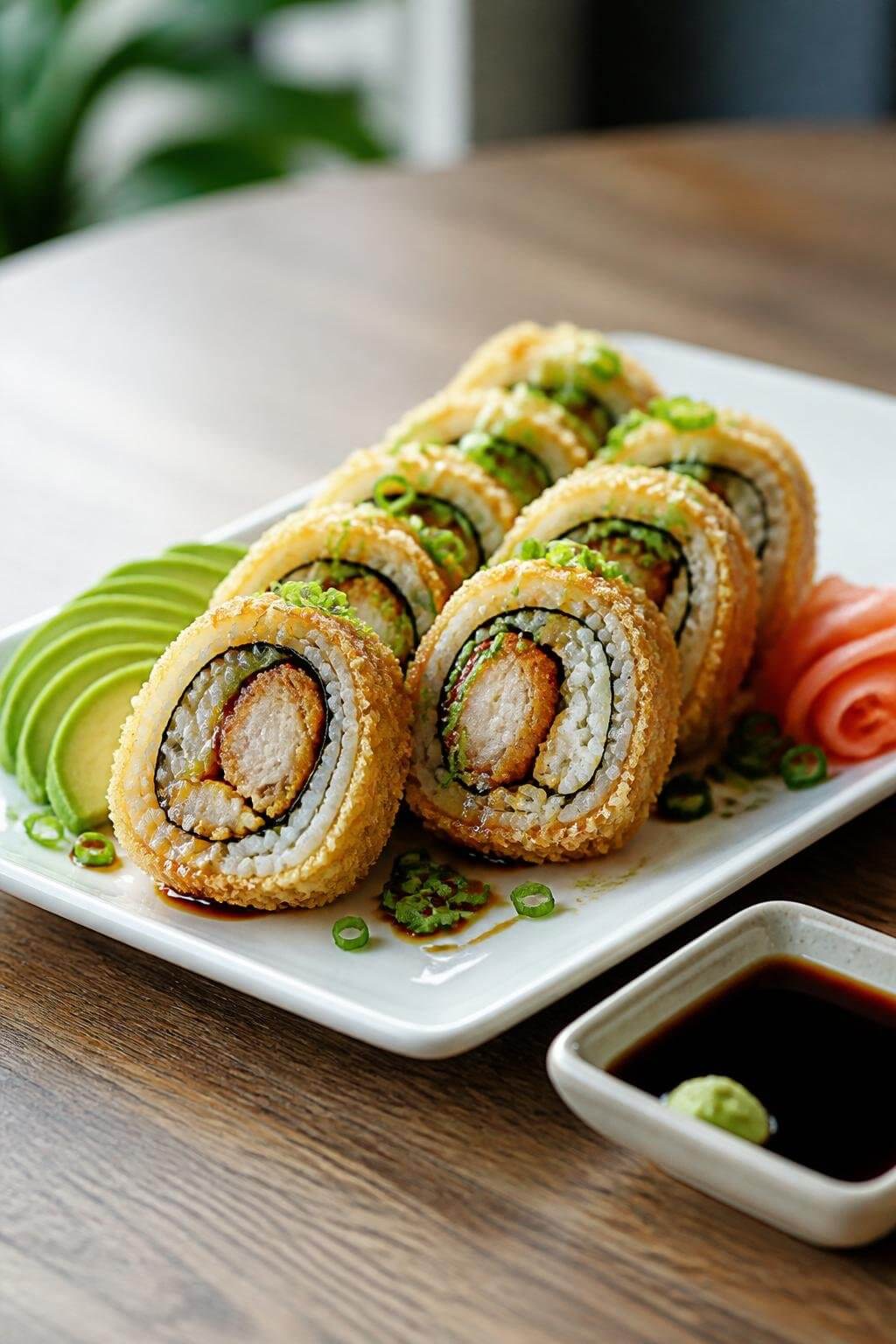 Chicken Tempura Rolls