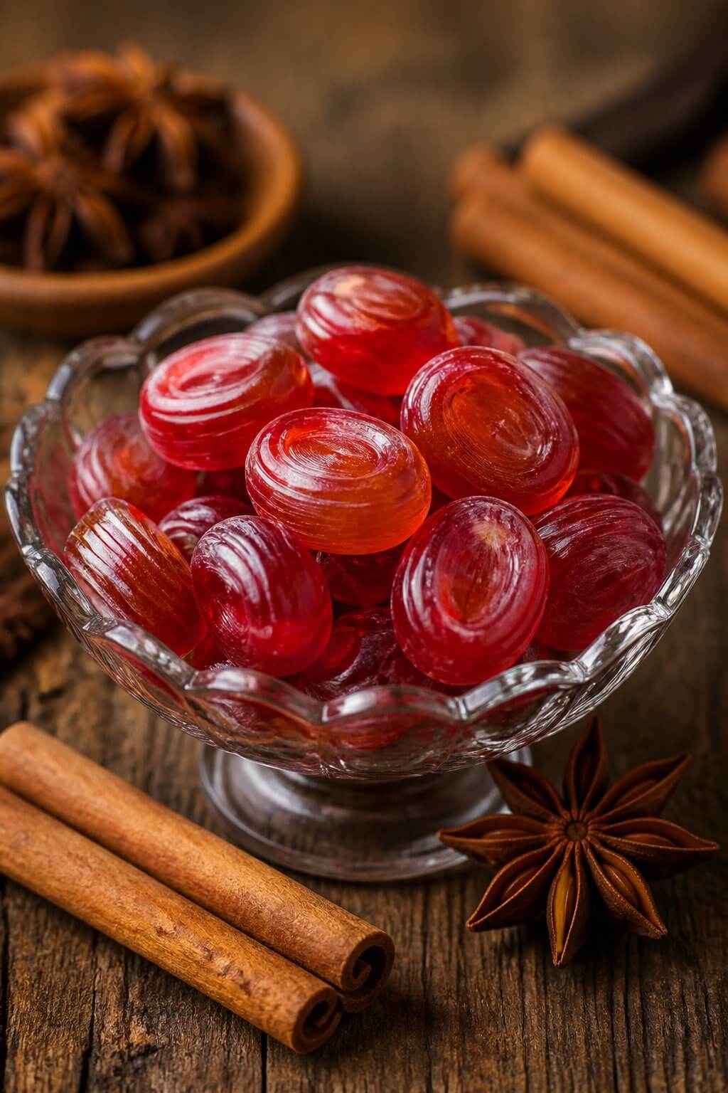 Red Hot Cinnamon Hard Candy Old Fashioned
