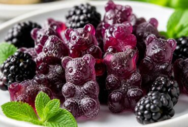 Sour Blackberry Gummy Bears Recipe