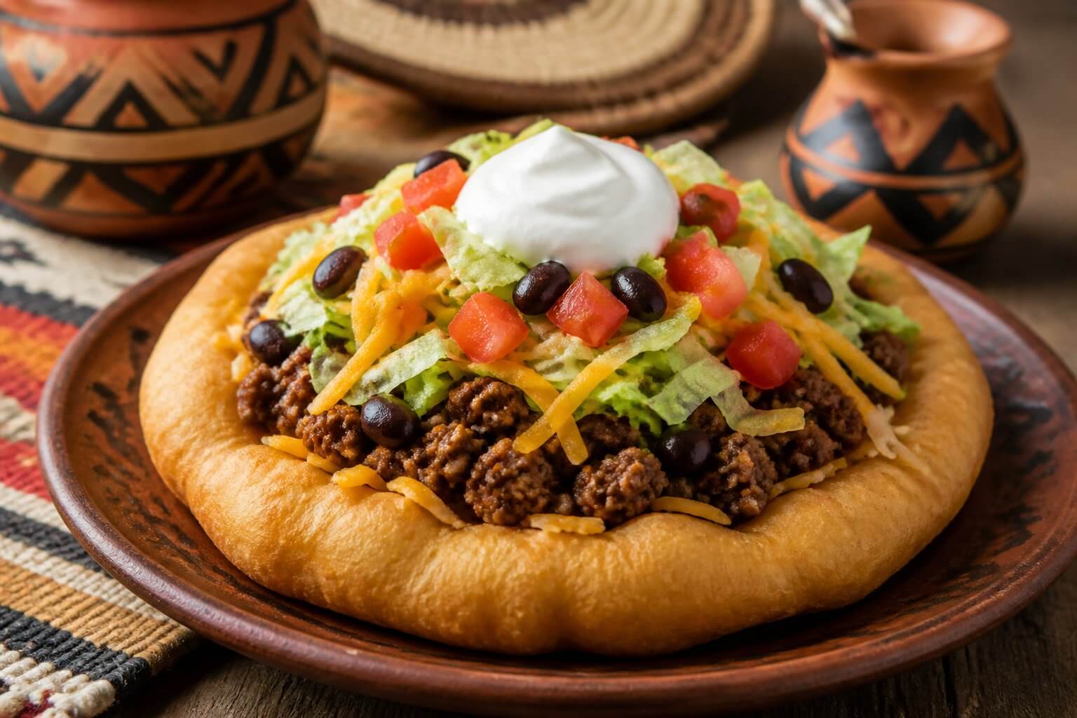 Navajo Taco Fry Bread Recipe