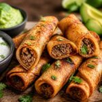 Crispy Keto Beef Taquitos Recipe