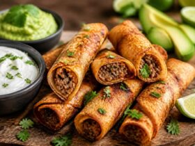 Crispy Keto Beef Taquitos Recipe