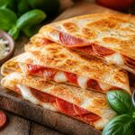 Pepperoni Pizza Quesadillas Recipe